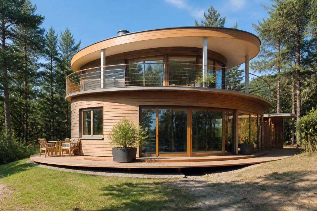 Domespace maison : une maison en bois rotative et écologique à découvrir